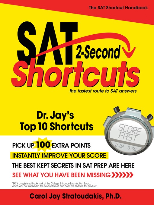 Title details for SAT Shortcuts by Jay Stratoudakis - Available